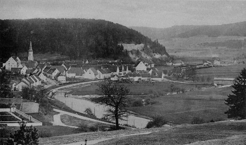 Ansicht von Westen in den 1920er Jahren