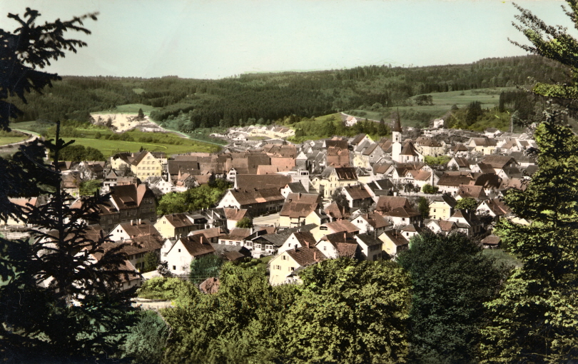 Ansicht vom Mhlberg, Mitte der 60er