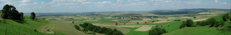 Blick vom Frstenberg in die Baar