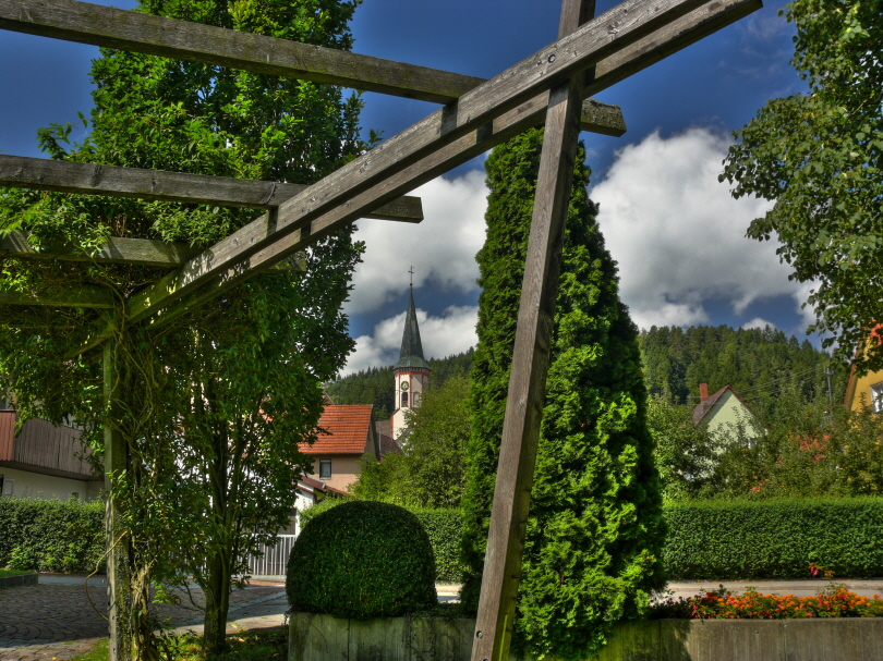 Parkidylle beim Rathaus