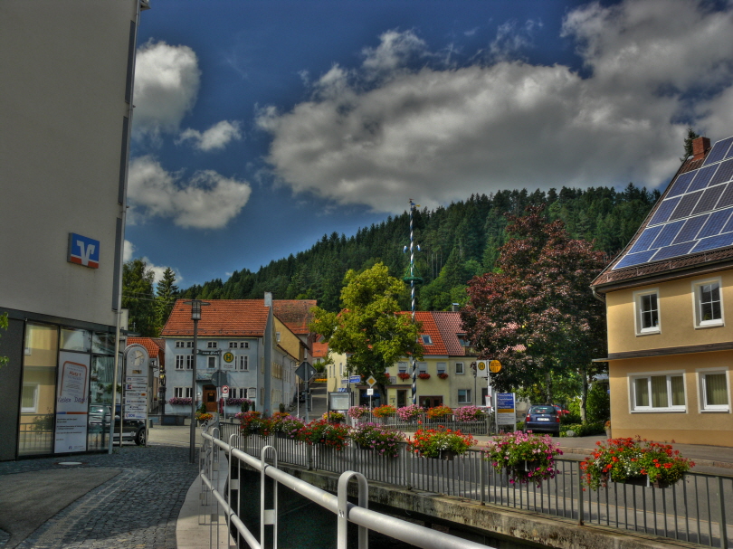 Blick zum Hechtplatz