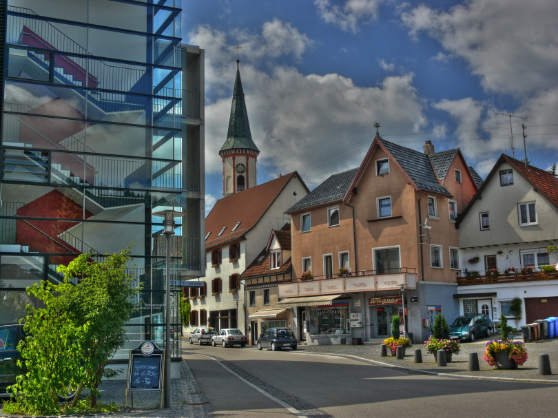 Der neue Hechtplatz mit Kronenareal