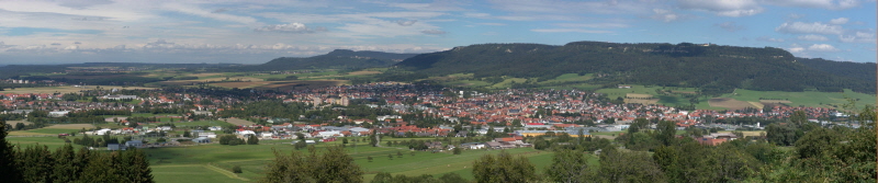 Blick von Hausen o.V. nach Spaichingen