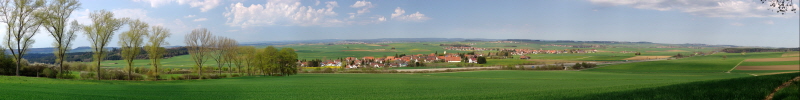 Blick auf Unterbaldingen