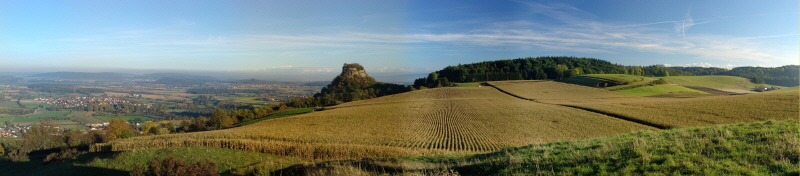 Blick vom Katzenbuckel zum Hohenkrhen